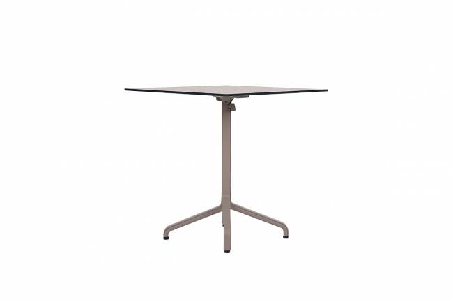 Стол складной квадратный Frasca Mini 70*70, тортора (база + столешница)