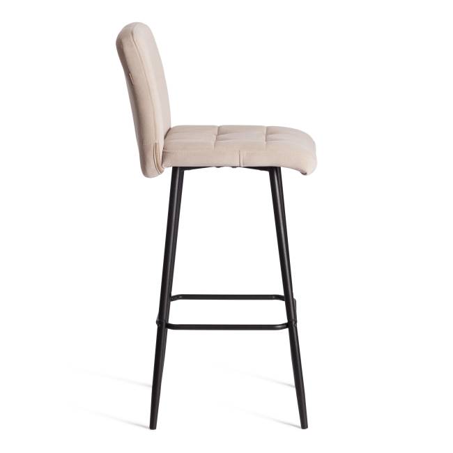 Барный стул  Medeo/Медео велюр, бежевый, 7, 45х56х113 см бежевый велюр