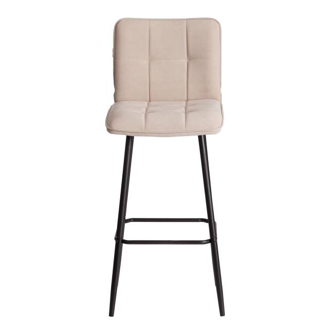 Барный стул  Medeo/Медео велюр, бежевый, 7, 45х56х113 см бежевый велюр