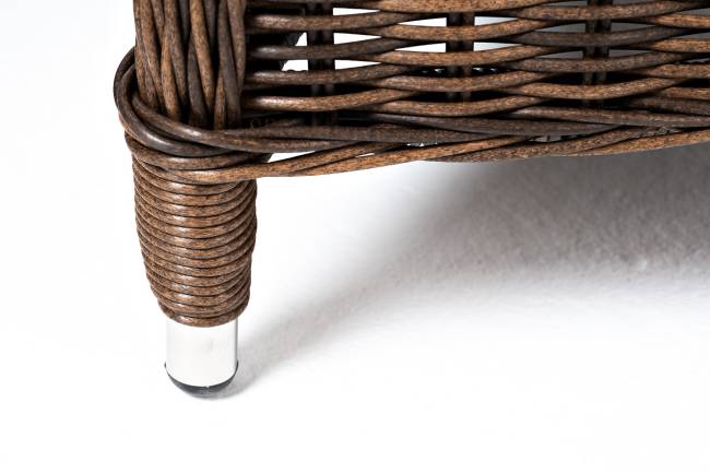 "Равенна" лаунж-зона из искусственного ротанга, цвет коричневый "Равенна" лаунж-зона из искусственного ротанга, цвет коричневый