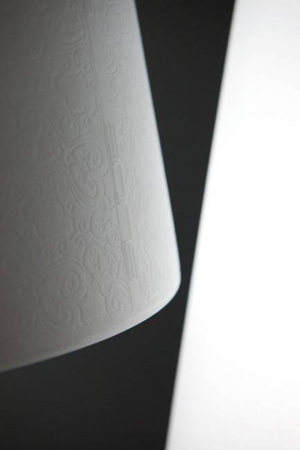 Торшер дизайнерский Madame Of Love Lighting голубой, белый 780х720х2000 мм