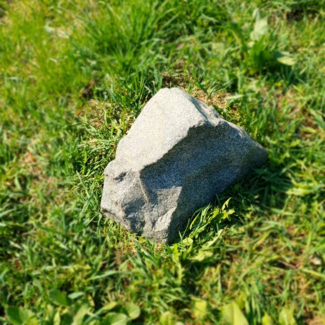 Искусственный валун "ЛЮКС", D30-1, серый Искусственный валун "ЛЮКС", D30-1, серый