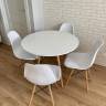 Стол EAMES белый D100
