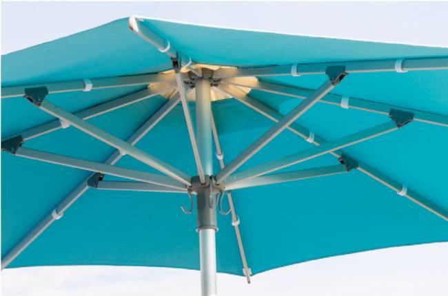 Зонт пляжный профессиональный 2.5х2.5 м Picasso 2500х2500 мм