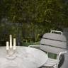 Светильник металлический настольный Luna Lighting белый матовый 100х100х230 мм