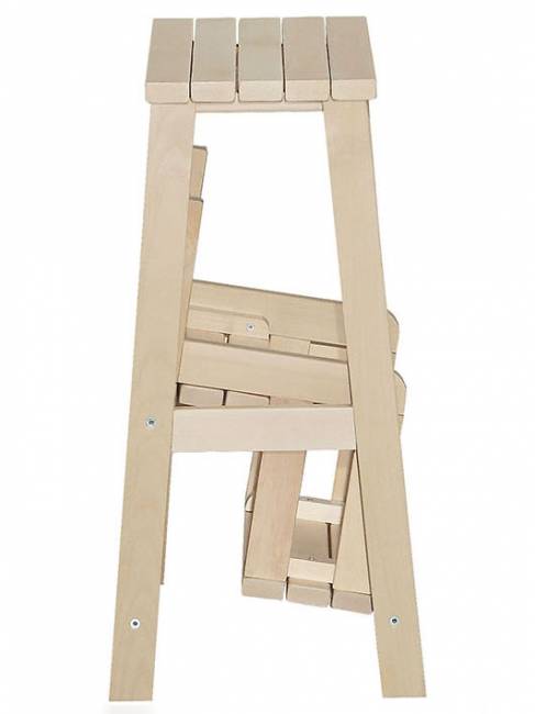 Табурет- стремянка лак