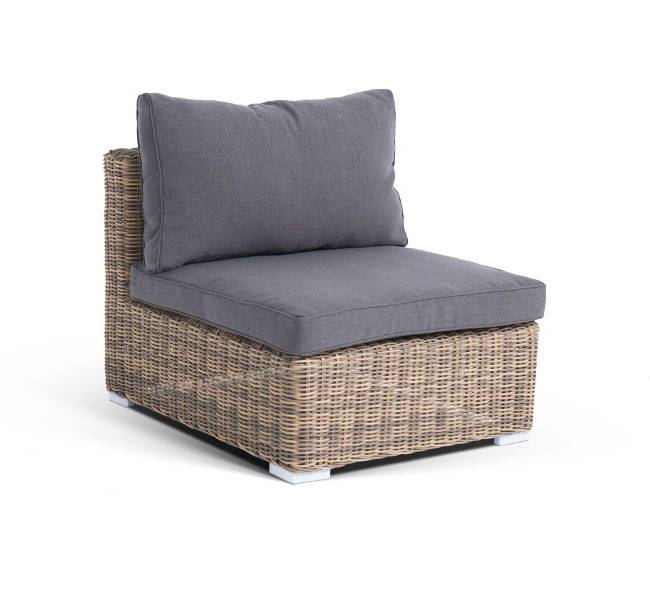 "Лунго" модуль диванный прямой с подушками, цвет соломенный "Лунго" модуль диванный прямой с подушками, цвет соломенный