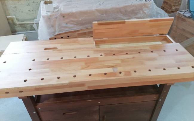 Верстак деревянный Профессиональный дуб АВК046