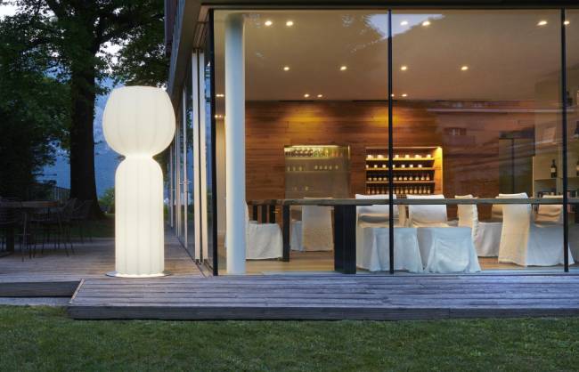 Светильник напольный уличный Cucun Lighting LED OUT белый Ø770х1900 мм