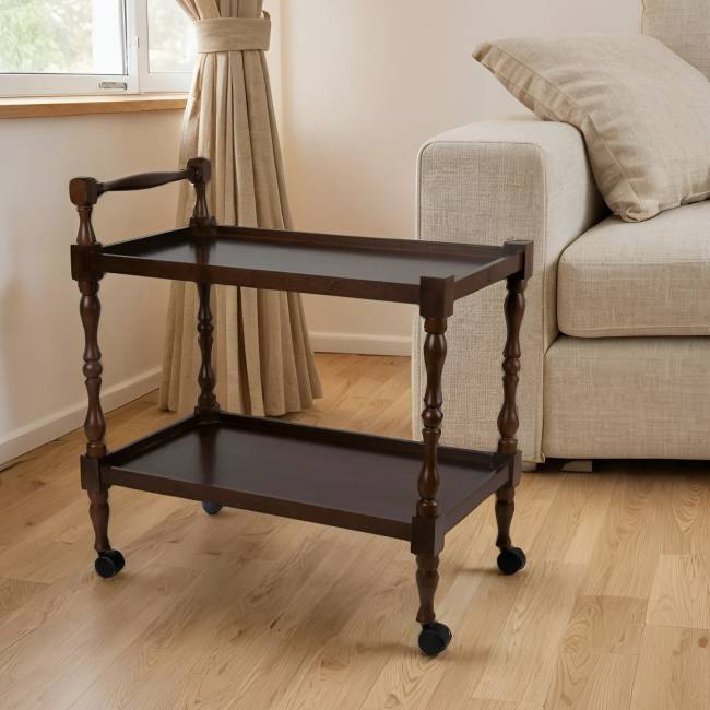 Стол сервировочный Бридж средне-коричневый