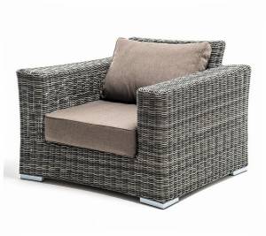 "Боно" кресло из искусственного ротанга, цвет графит "Боно" кресло из искусственного ротанга, цвет графит