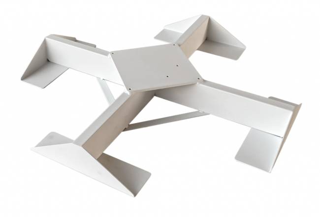 Зонт профессиональный 4х4 м Galileo Maxi Starwhite белый, слоновая кость 4000х4000 мм