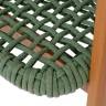 "Амстердам" плетеный стул из искусственного ротанга, цвет зеленый