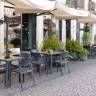 Стул пластиковый Trill Bistrot антрацит 500х515х825 мм