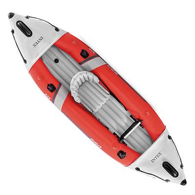 Надувная байдарка "Excursion Pro K1" 305х91х46см, алюм.весло 218см, насос 68605, до 100кг