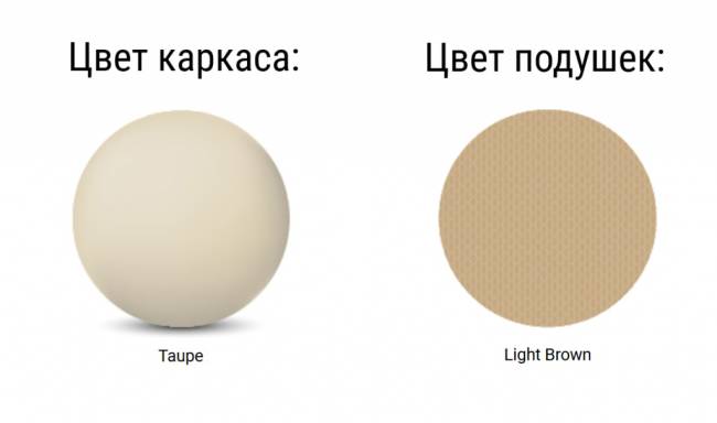 Комплект пластиковой мебели Portofino Lounge Corner бежевый, светло-коричневый Комплект пластиковой мебели Portofino Lounge Corner бежевый, светло-коричневый