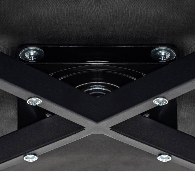 Стул Leset Арман 360 (поворотный механизм) Графит Чёрный