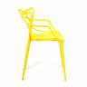 Стул Cat Chair (mod. 028) / 1 шт. в упаковке пластик, 54,5*56*84см, желтый, 037 желтый пластик