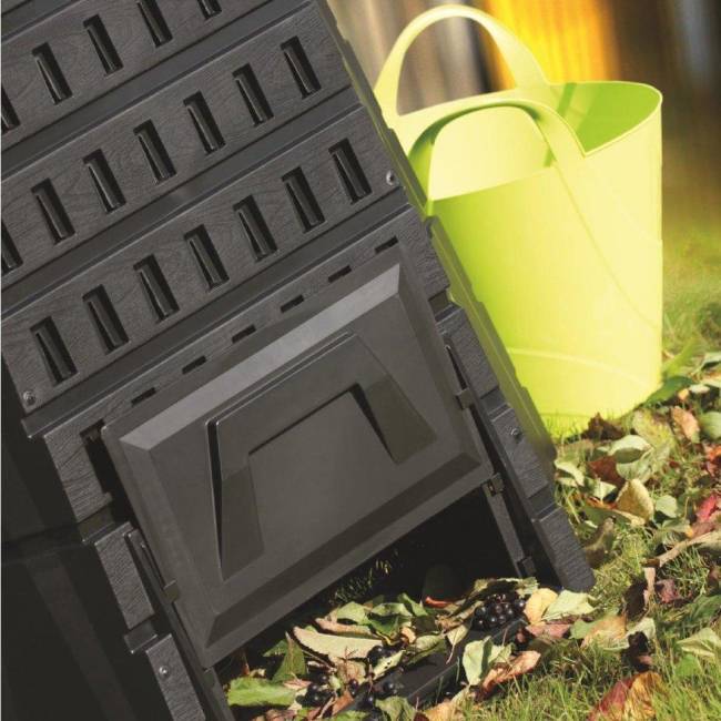 Компостер садовый 900 л BIOCOMPO IKBI900Z-G851 зеленый