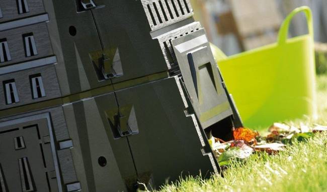 Компостер садовый 900 л BIOCOMPO IKBI900Z-G851 зеленый