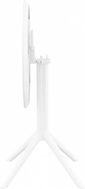 Стол пластиковый складной Sky Folding Table 60 белый 600х740 мм