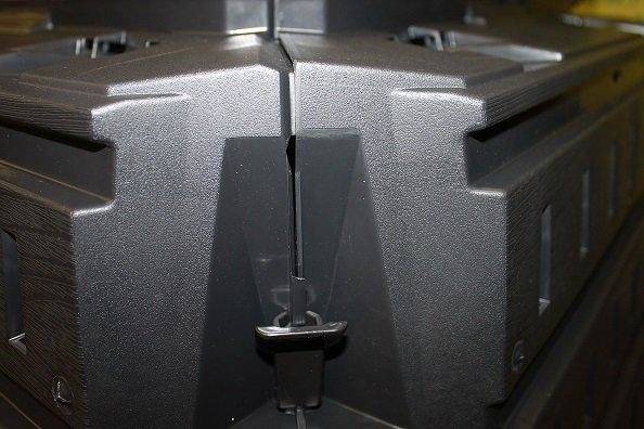 Компостер садовый 500 л BIOCOMPO IKBI500C черный