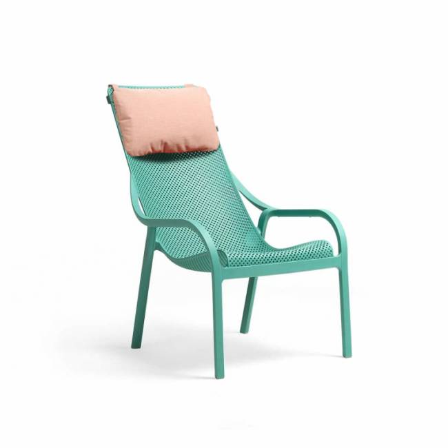 Подушка-подголовник для лаунж кресла Net Lounge розовый 465х290х70 мм