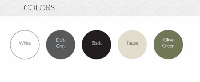 Стол пластиковый Sky Table Ø105 оливковый 1050х740 мм