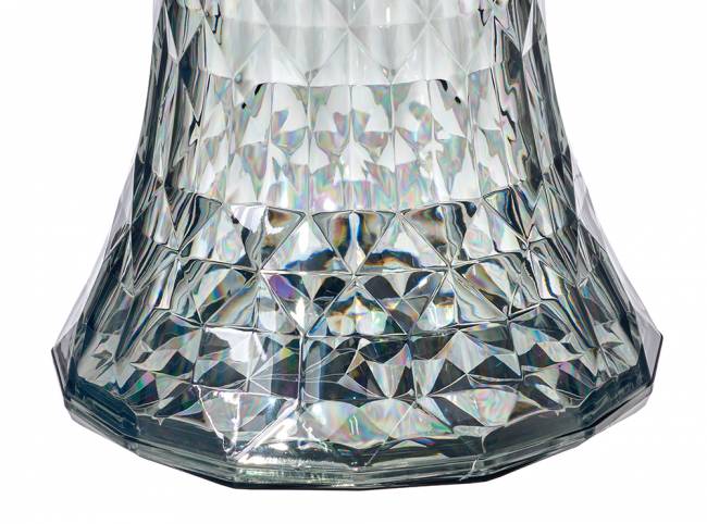 Стул-пуф Stone прозрачный серый Стул-пуф Stone прозрачный серый