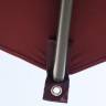 Зонт профессиональный 3х3 м Napoli Standard антрацит, бордовый 3000х3000 мм Зонт профессиональный 3х3 м Napoli Standard антрацит, бордовый 3000х3000 мм