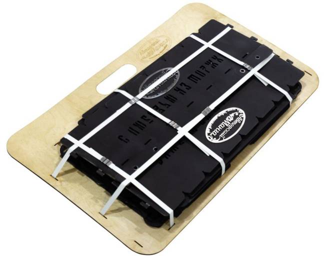 Мангал разборный "Царский", сталь AISI304, 3мм Мангал разборный "Царский", сталь AISI304, 3мм