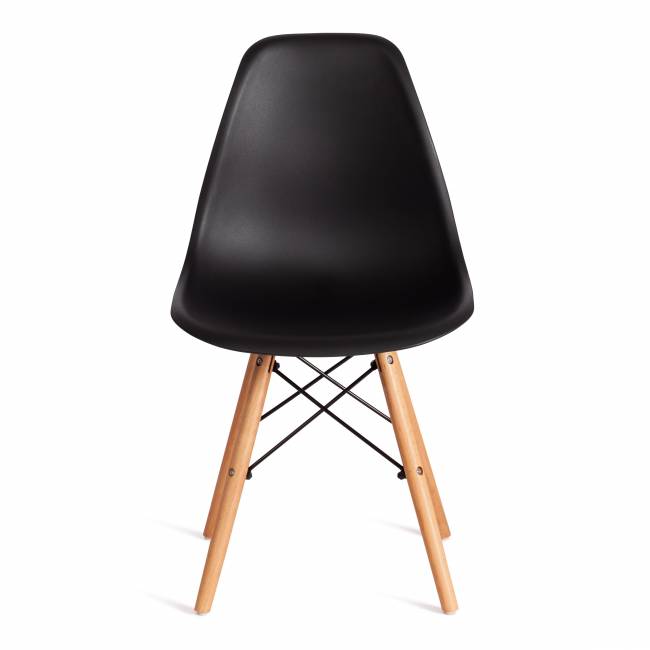 Стул CINDY (EAMES) (mod. 1801) дерево бук/металл/сиденье пластик, 45x51x82 см, Black (черный) (Комплект из 4 шт.) черный дерево бук/металл/сиденье пластик Стул CINDY (EAMES) (mod. 1801) дерево бук/металл/сиденье пластик, 45x51x82 см, Black (черный) (Комплект из 4 шт.) черный дерево бук/металл/сиденье пластик