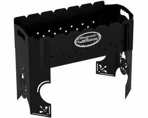 Мангал разборный "Скорпион", сталь AISI304, 3мм