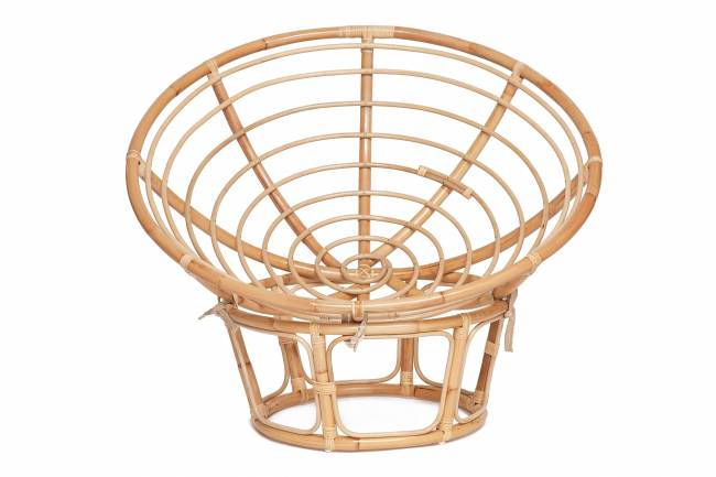 Кресло PAPASAN ECO/ПАПАСАН ЭКО P115-1/SP STD /без подушки/ 115x101x92 см, Natural (натуральный) Natural (натуральный)