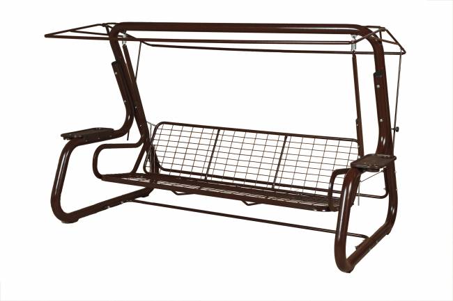 Садовые качели Нирвана 76 PREMIUM шоколад