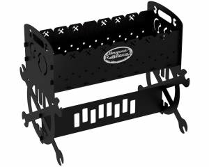 Мангал разборный "Механика", сталь AISI304, 3мм