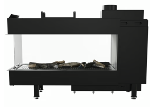 Газовая топка Kratki Pro LEO/LP/100/TUNEL/G31/37MBAR (баллонный газ)