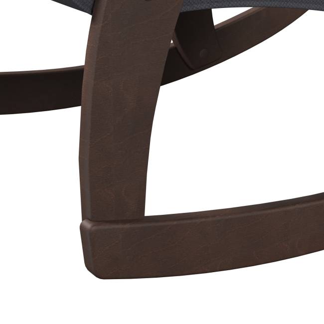 Кресло-качалка Каула М Ткань Макс 965, каркас орех