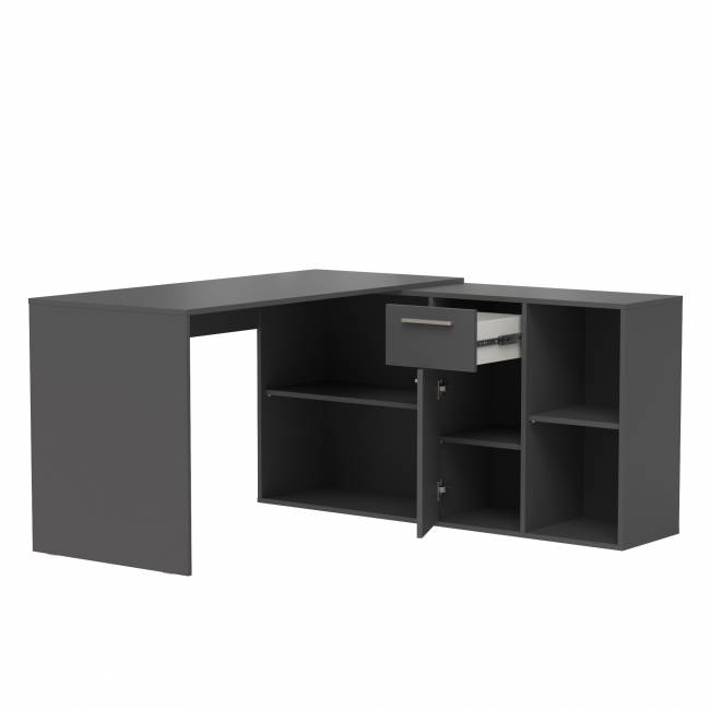 Стол-трансформер письменный Лайт 03.245.01 цвет тёмно-серый Стол-трансформер письменный Лайт 03.245.01 цвет тёмно-серый