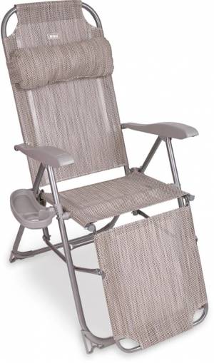 Кресло -шезлонг с полкой КШЗ, муссон