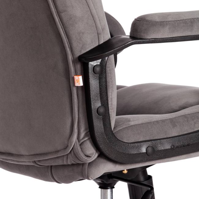 Кресло BERGAMO (22) флок , серый, 29