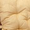 Кресло-качалка "ANDREA Relax Medium" /с подушкой/ 74х82х100 см, Pecan Washed (античн. орех), Ткань рубчик, цвет кремовый Pecan Washed (античн. орех)
