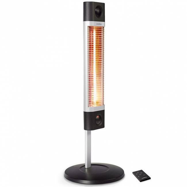 Напольный карбоновый инфракрасный обогреватель Veito CH1800 RE, black Напольный карбоновый инфракрасный обогреватель Veito CH1800 RE, black