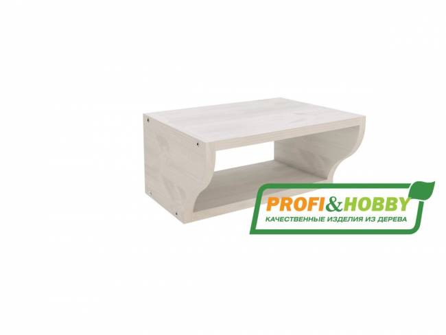 Полка для специй 400 х 180 х 280 бесцветный лак