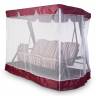 Тент-крыша + москитная сетка Дефа Люси 240х143х175, бордовый Тент-крыша + москитная сетка Дефа Люси 240х143х175, бордовый