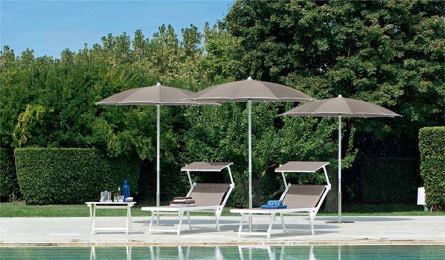 Зонт пляжный профессиональный Ø2.4 м Cezanne тортора Ø2400 мм