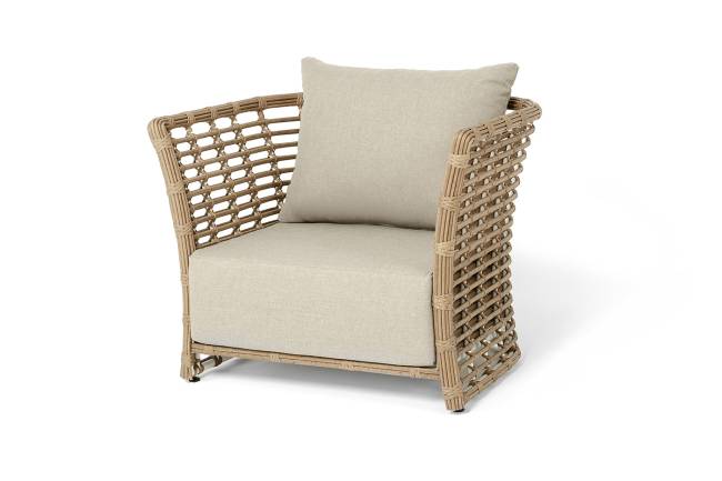"Валенсия" кресло из искусственного ротанга, цвет соломенный "Валенсия" кресло из искусственного ротанга, цвет соломенный
