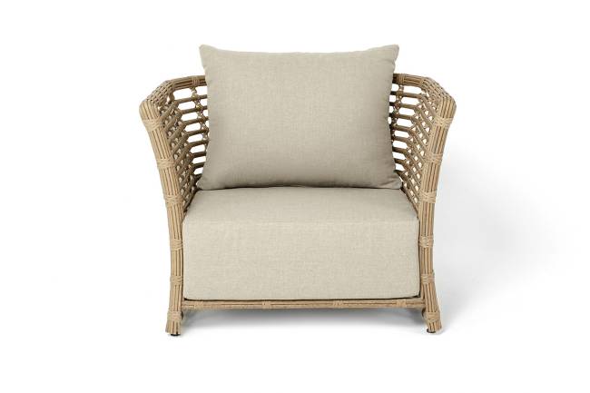 "Валенсия" кресло из искусственного ротанга, цвет соломенный "Валенсия" кресло из искусственного ротанга, цвет соломенный