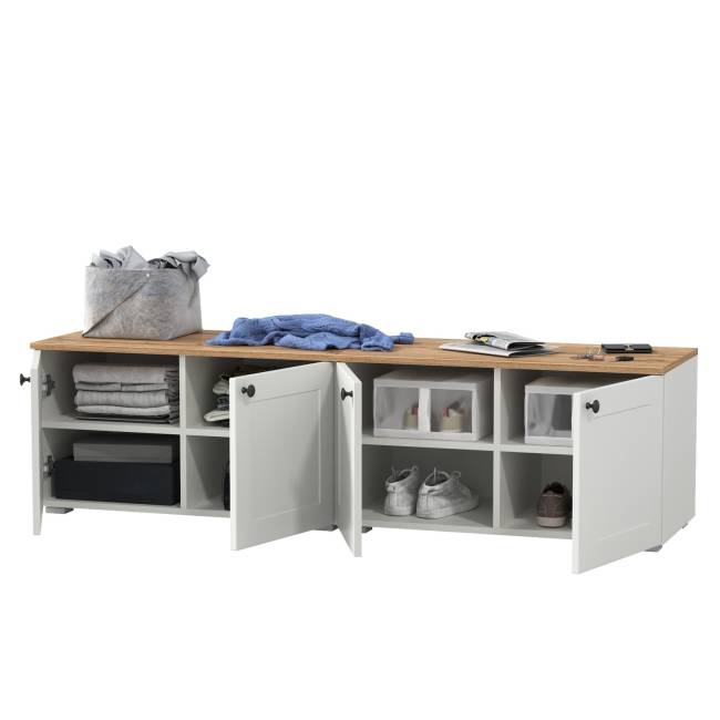 Две тумбы Остин 13.257 цвет белый шагрень/дуб крафт золотой Две тумбы Остин 13.257 цвет белый шагрень/дуб крафт золотой