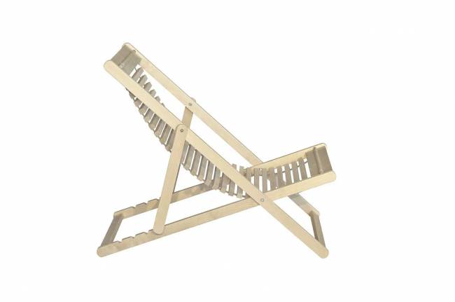 Шезлонг Мартини 22, Натуральное дерево